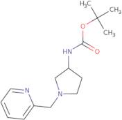 (R)-tert-Butyl 1-(pyridin-2-ylmethyl)pyrrolidin-3-ylcarbamate