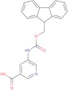 5-({[(9H-Fluoren-9-yl)methoxy]carbonyl}amino)pyridine-3-carboxylic acid