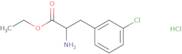 Ethyl 2-amino-3-(3-chlorophenyl)propanoate hydrochloride