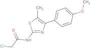 2-Chloro-N-[4-(4-methoxyphenyl)-5-methyl-1,3-thiazol-2-yl]acetamide