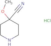 4-Methoxy-piperidine-4-carbonitrile hydrochloride