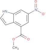 Methyl 2-(6-nitro-1H-indol-4-yl)acetate