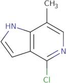 4-Chloro-7-methyl-1H-pyrrolo[3,2-c]pyridine