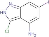 4-Amino-3-chloro-6-iodo-1H-indazole