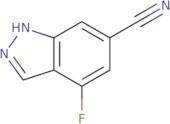 4-Fluoro-1H-indazole-6-carbonitrile