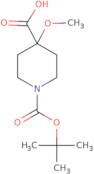 1-[(tert-butoxy)carbonyl]-4-methoxypiperidine-4-carboxylic acid