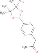 2-[4-(Tetramethyl-1,3,2-dioxaborolan-2-yl)phenyl]acetamide