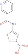 2-[(3-Pyridinylcarbonyl)amino]-1,3-thiazole-4-carboxylic acid