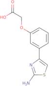 2-[3-(2-amino-4-thiazolyl)phenoxy]acetic acid