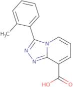 3-o-Tolyl-[1,2,4]triazolo[4,3-a]pyridine-8-carboxylic acid