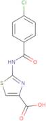 2-[(4-Chlorobenzoyl)amino]-1,3-thiazole-4-carboxylic acid