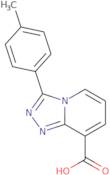 3-p-Tolyl-[1,2,4]triazolo[4,3-a]pyridine-8-carboxylic acid