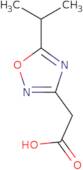 2-[5-(Propan-2-yl)-1,2,4-oxadiazol-3-yl]acetic acid