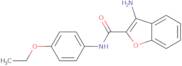 3-Amino-N-(4-ethoxyphenyl)-1-benzofuran-2-carboxamide