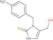 [2-Mercapto-1-(4-methylbenzyl)-1H-imidazol-5-yl]methanol
