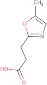 3-(5-Methyl-1,3-oxazol-2-yl)propanoic acid