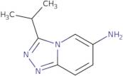 3-(Propan-2-yl)-[1,2,4]triazolo[4,3-a]pyridin-6-amine