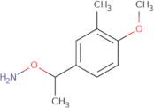 o-[1-(4-Methoxy-3-methylphenyl)ethyl]hydroxylamine hydrochloride