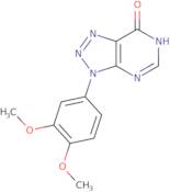 3-(3,4-Dimethoxyphenyl)-3,6-dihydro-7H-[1,2,3]triazolo[4,5-d]pyrimidin-7-one