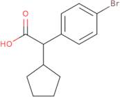 (4-Bromo-phenyl)-cyclopentyl-acetic acid