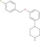 1-{3-[(4-Fluorophenyl)methoxy]phenyl}piperazine