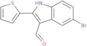 5-Bromo-2-(thiophen-2-yl)-1H-indole-3-carbaldehyde