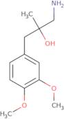 1-Amino-3-(3,4-dimethoxyphenyl)-2-methylpropan-2-ol