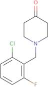 1-[(2-Chloro-6-fluorophenyl)methyl]piperidin-4-one