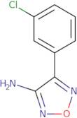 4-(3-Chlorophenyl)-1,2,5-oxadiazol-3-amine