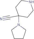 4-(Pyrrolidin-1-yl)piperidine-4-carbonitrile