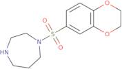1-(2,3-Dihydro-1,4-benzodioxine-6-sulfonyl)-1,4-diazepane