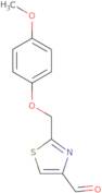 2-(4-Methoxyphenoxymethyl)-1,3-thiazole-4-carbaldehyde