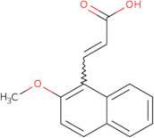 3-(2-Methoxynaphthalen-1-yl)prop-2-enoicacid