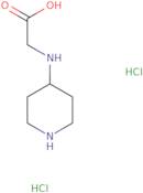 2-[(Piperidin-4-yl)amino]acetic acid dihydrochloride