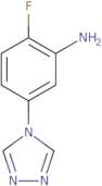 2-Fluoro-5-(4H-1,2,4-triazol-4-yl)aniline