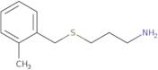 3-[(2-Methylbenzyl)thio]-1-propanamine