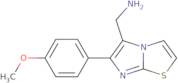 ([6-(4-Methoxyphenyl)imidazo[2,1-b][1,3]thiazol-5-yl]methyl)amine