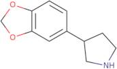 3-(1,3-Dioxaindan-5-yl)pyrrolidine