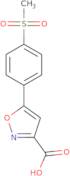 5-(4-Methanesulfonylphenyl)-1,2-oxazole-3-carboxylic acid