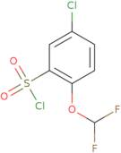 5-Chloro-2-(difluoromethoxy)benzene-1-sulfonyl chloride