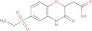 2-[6-(Ethanesulfonyl)-3-oxo-3,4-dihydro-2H-1,4-benzoxazin-2-yl]acetic acid