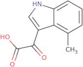 2-(4-Methyl-3-indolyl)-2-oxoacetic acid