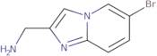 {6-Bromoimidazo[1,2-a]pyridin-2-yl}methanamine