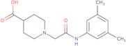 1-(2-[(3,5-Dimethylphenyl)amino]-2-oxoethyl)piperidine-4-carboxylic acid