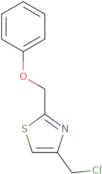 4-(Chloromethyl)-2-(phenoxymethyl)-1,3-thiazole