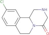 10-Chloro-2,3,6,7-tetrahydro-1H-pyrazino[2,1-a]isoquinolin-4(11bh)-one