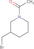 1-(3-Bromomethyl-piperidin-1-yl)-ethanone