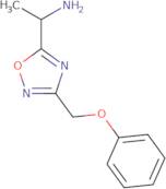 1-[3-(Phenoxymethyl)-1,2,4-oxadiazol-5-yl]ethan-1-amine