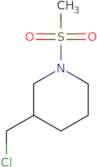 3-(Chloromethyl)-1-methanesulfonylpiperidine