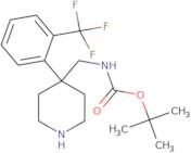 tert-Butyl ((4-(2-(trifluoromethyl)phenyl)piperidin-4-yl)methyl)carbamate